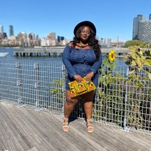 FASHION NOVA CURVE Denim Dress 3X